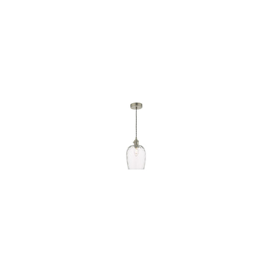Hadano 1-Light Pendant Dimpled Glass