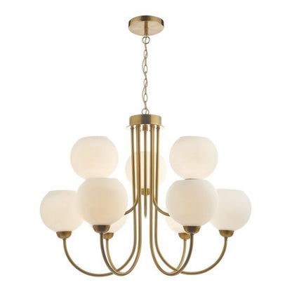 Dar Indra 9-Light Chandelier