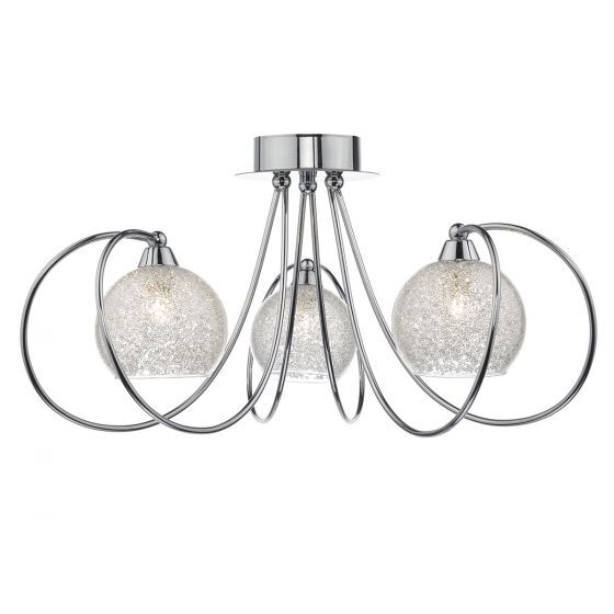 Rafferty 3-Light Semi Flush