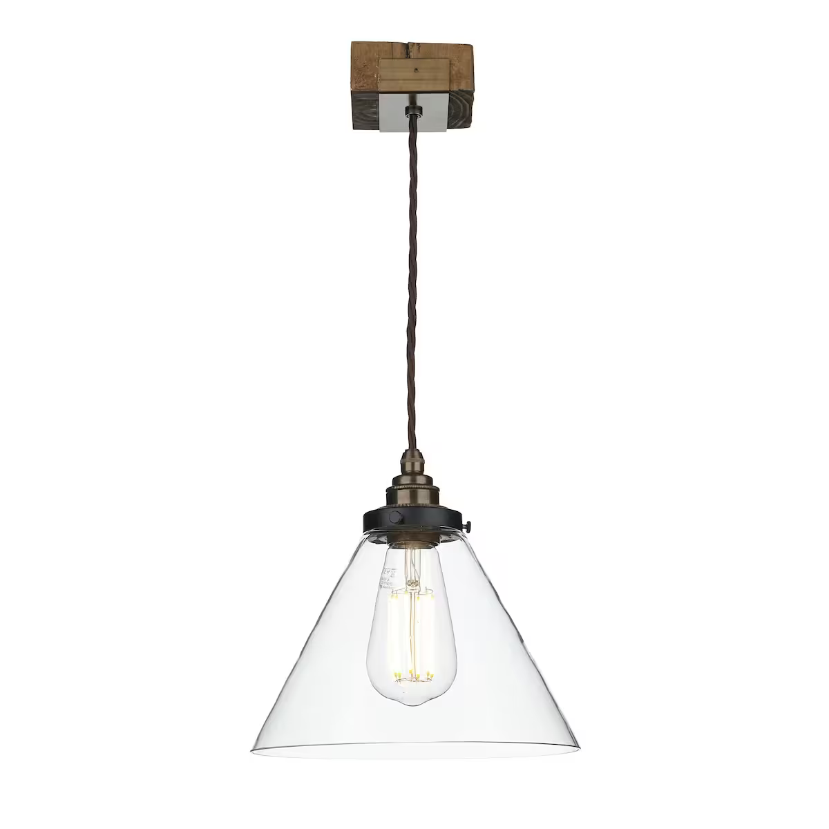 Aspen 1-Light Pendant Wood