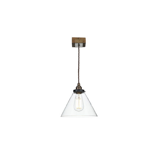 Aspen 1-Light Pendant Wood
