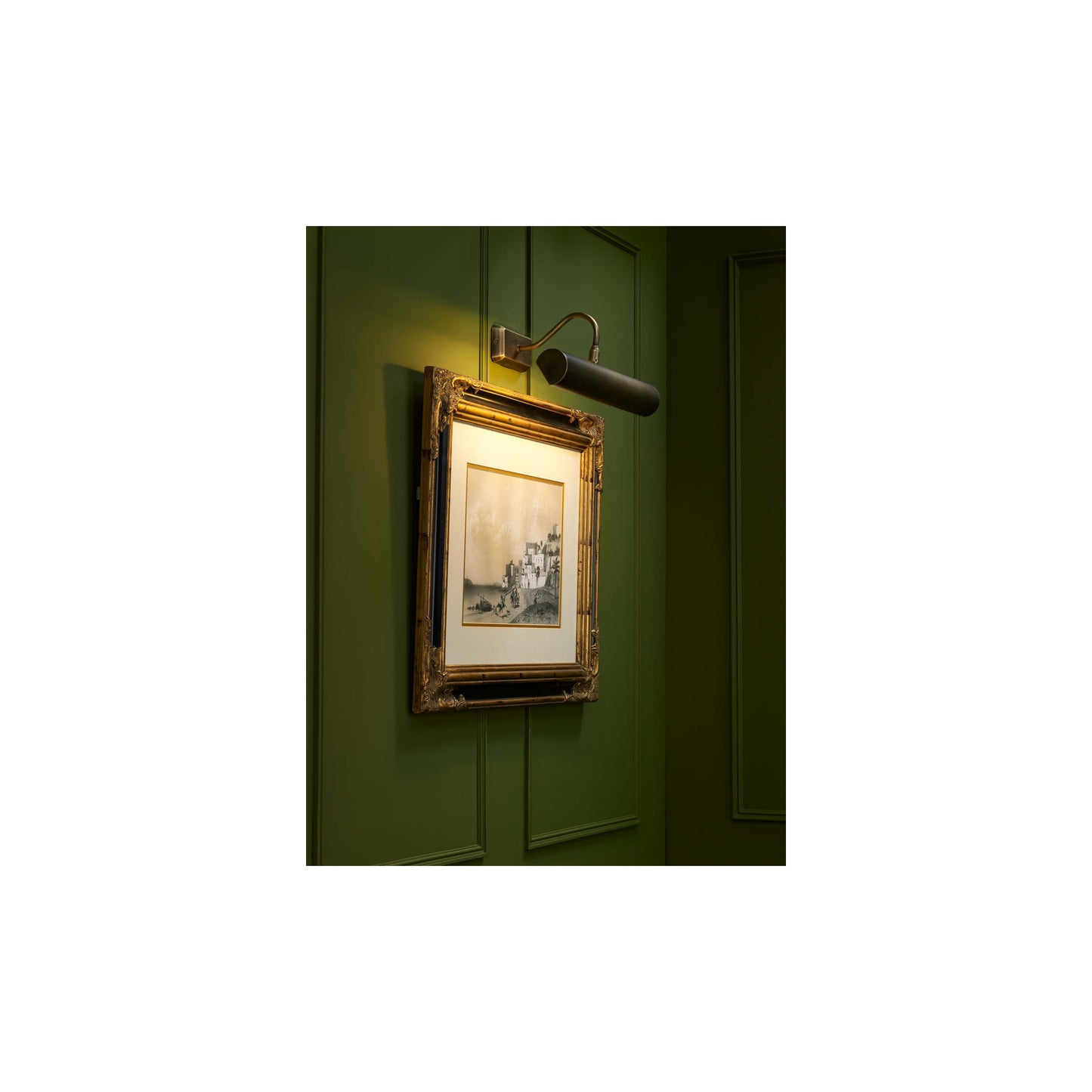 Ines Large Picture Light Solid Brass