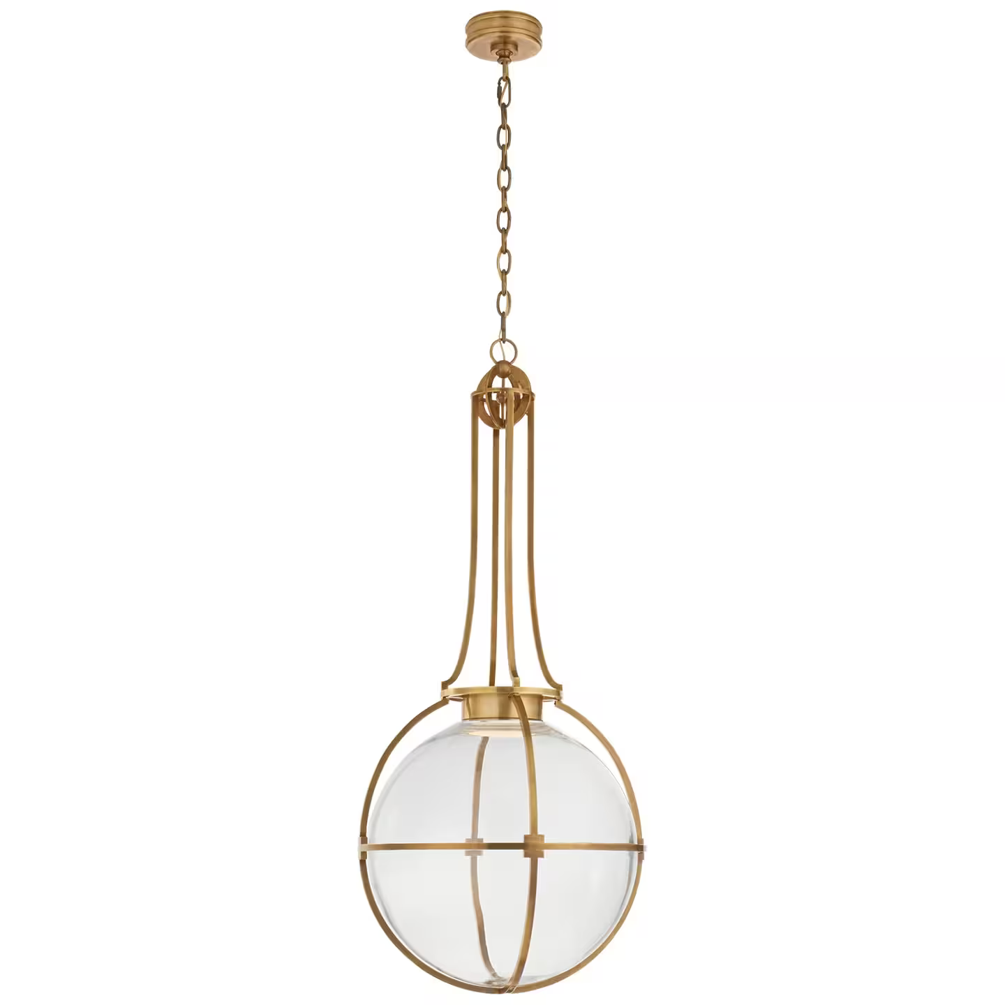 Gracie Large Captured Globe Pendant