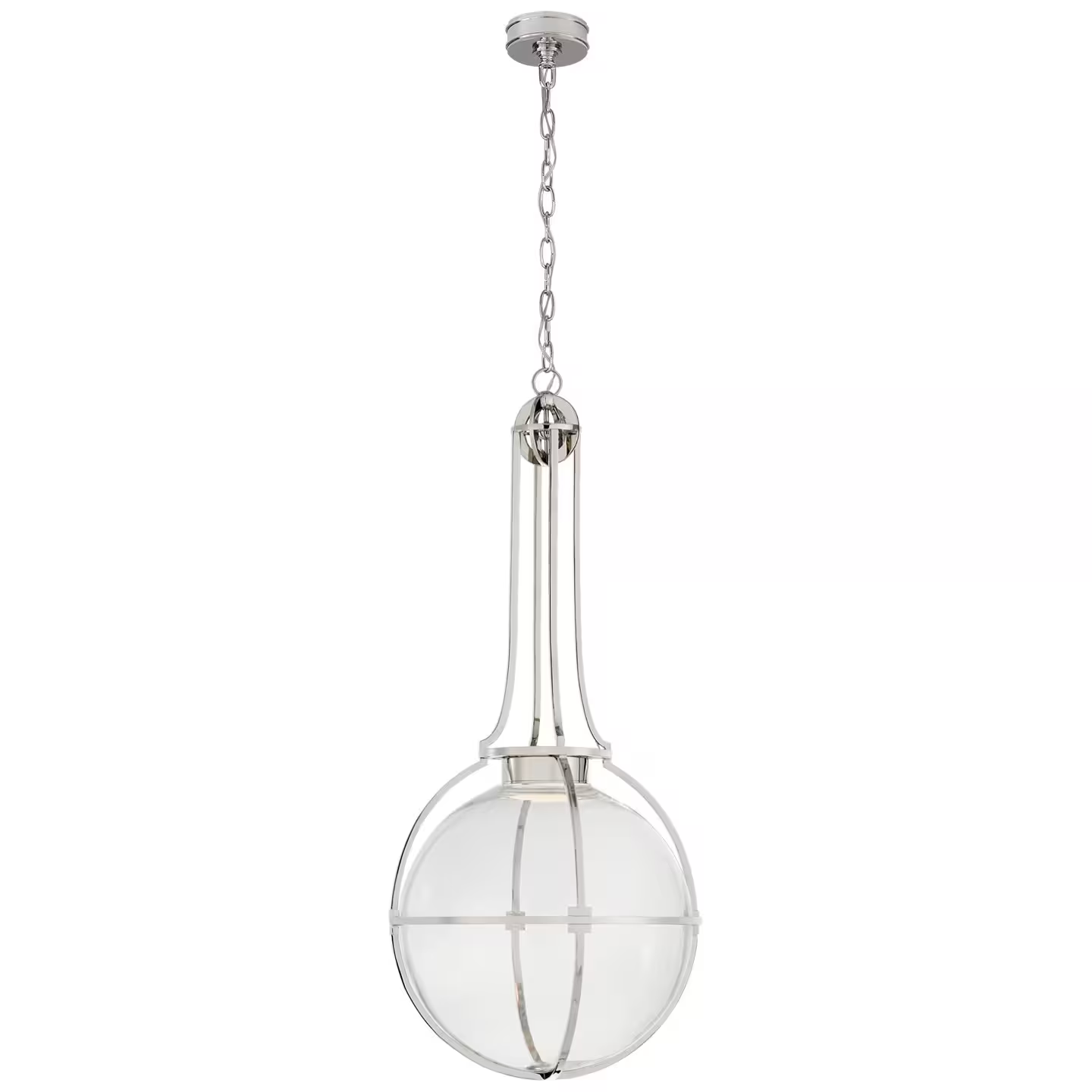 Gracie Large Captured Globe Pendant
