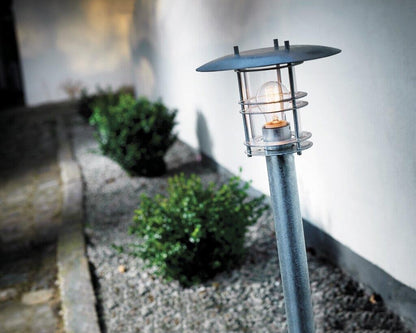 Fredensborg Outdoor Short Bollard Galvanized
