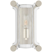 Chirac Small Clear Glass Wall Light