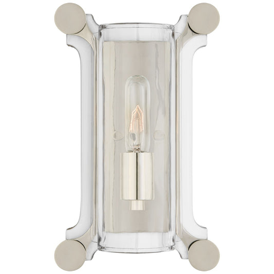 Chirac Small Clear Glass Wall Light