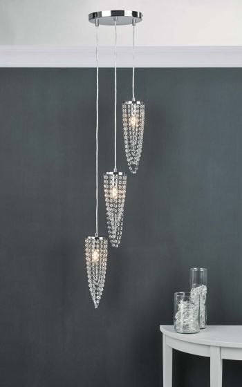 Nuala 3-Light Cluster Pendant