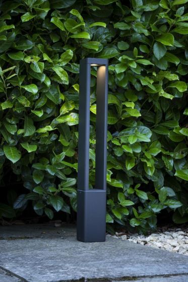 Sitar Outdoor LED Short Post Anthracite IP65