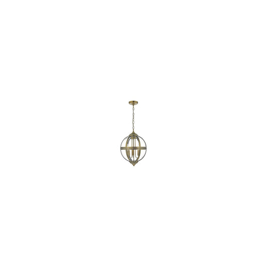 Vanessa Three-Light Clear Glass Pendant