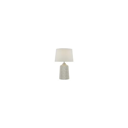 Vondra Table Lamp White & Grey