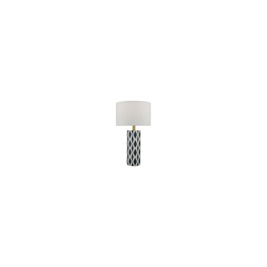 Weylin Ceramic Table Lamp Blue & White