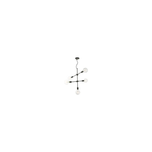 Yonah 5-Light Pendant Black