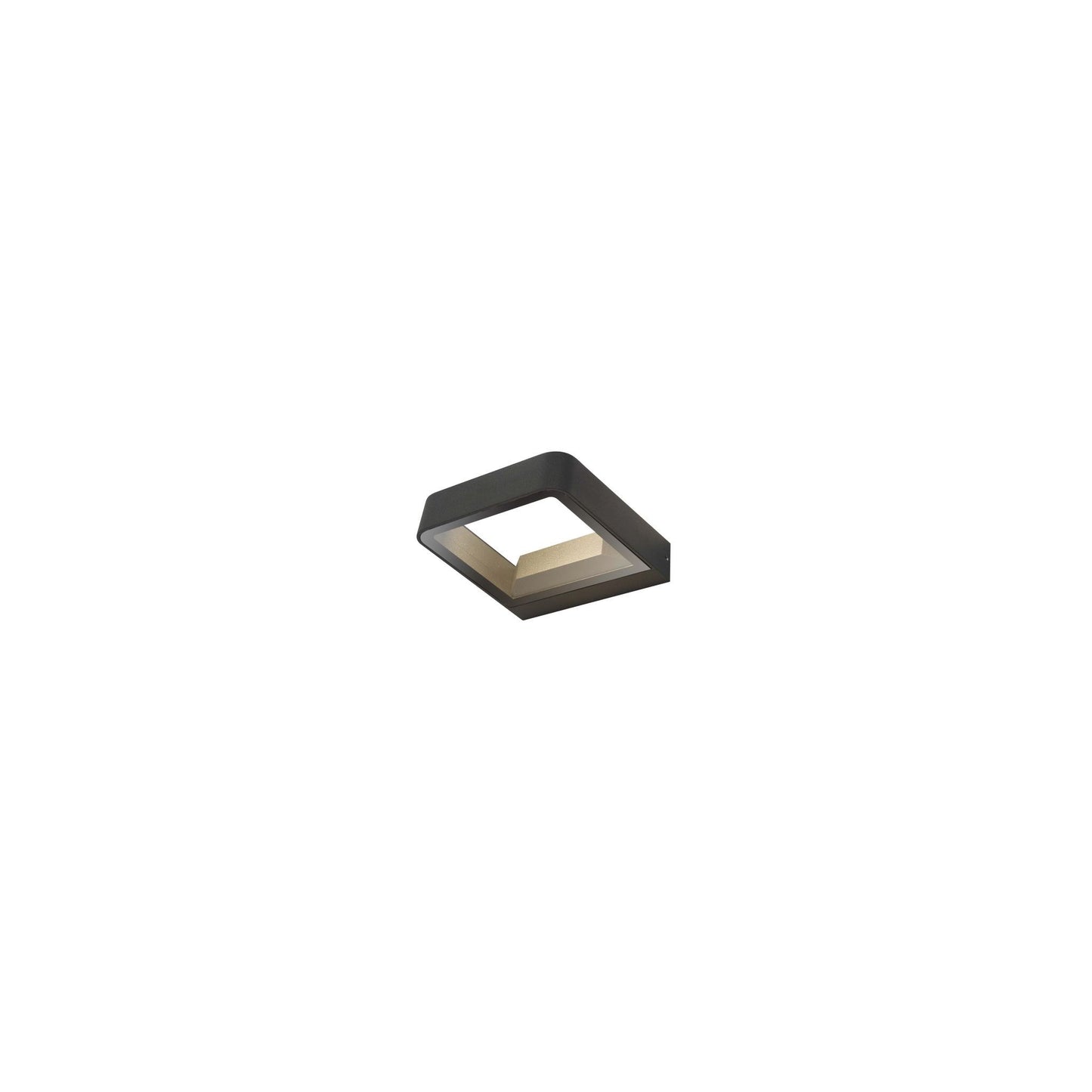 Malone Square LED Wall Light Anthracite IP65