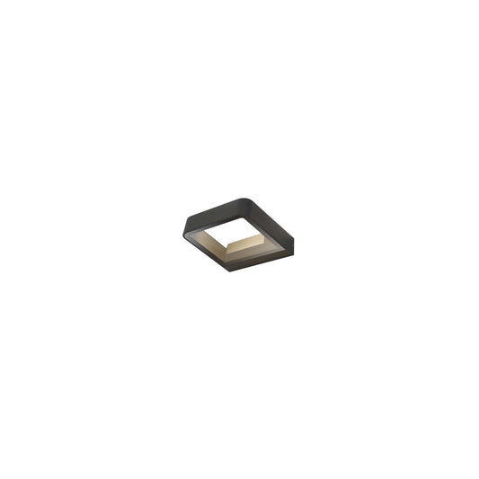 Malone Square LED Wall Light Anthracite IP65