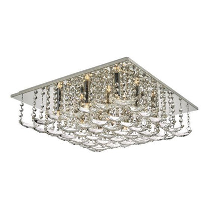 Dar Orella 9 Flush Ceiling Light