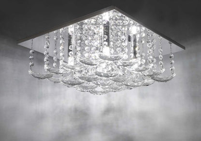 Dar Orella Flush Ceiling Light