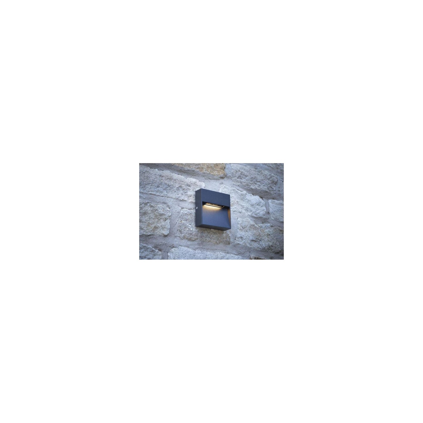 Yukon Outdoor LED Wall Light Eyelid Anthracite