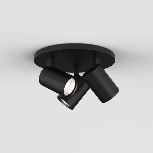 Ascoli Triple Round Ceiling Spotlight