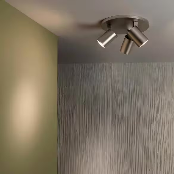 Ascoli Triple Round Ceiling Spotlight