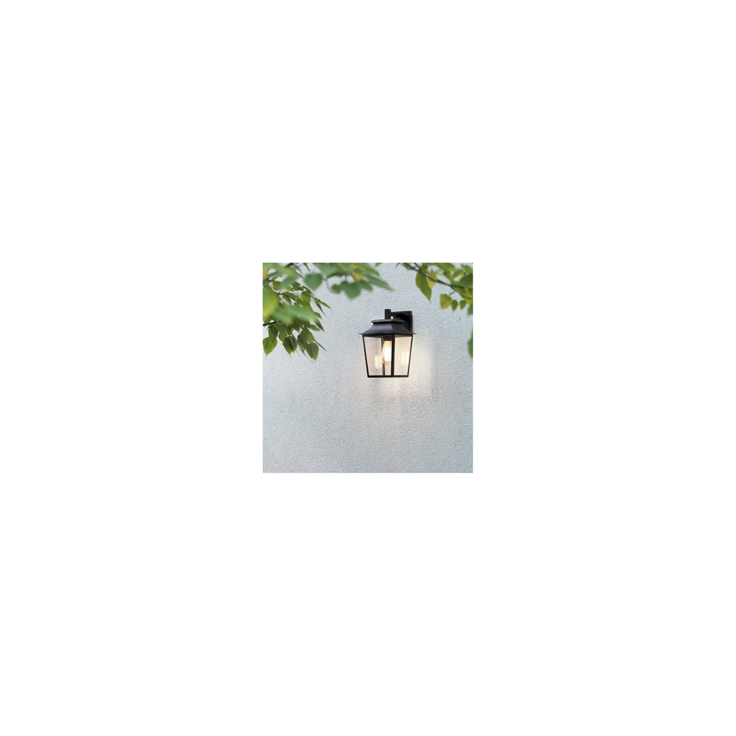 Richmond 200 Exterior Wall Light in Textured Black