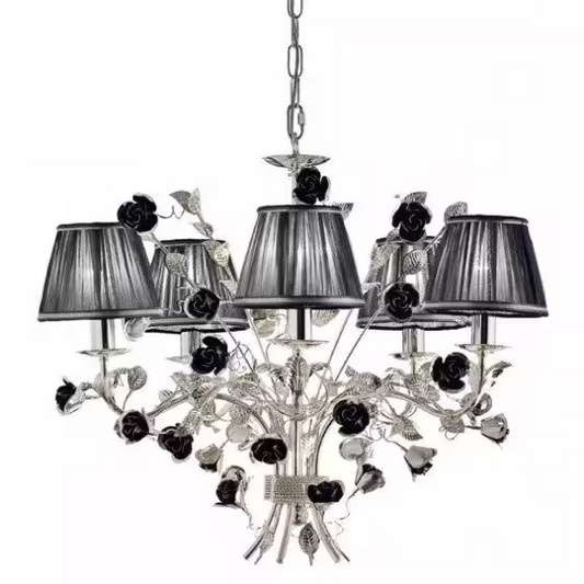 Paris Five Arm Chandelier