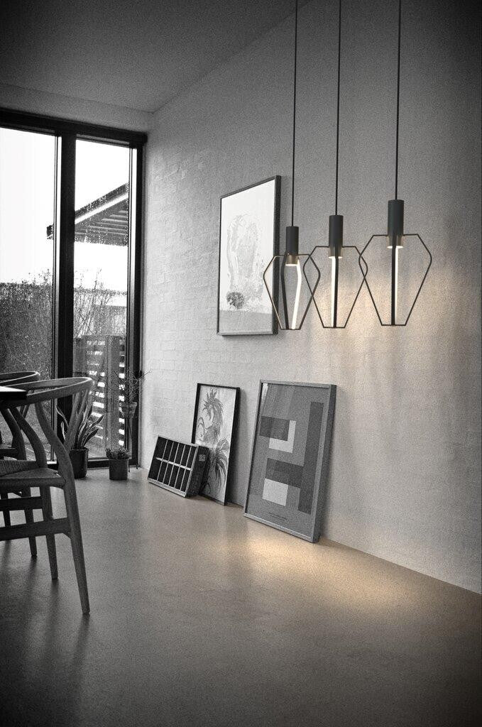 Spider LED Pendant Black