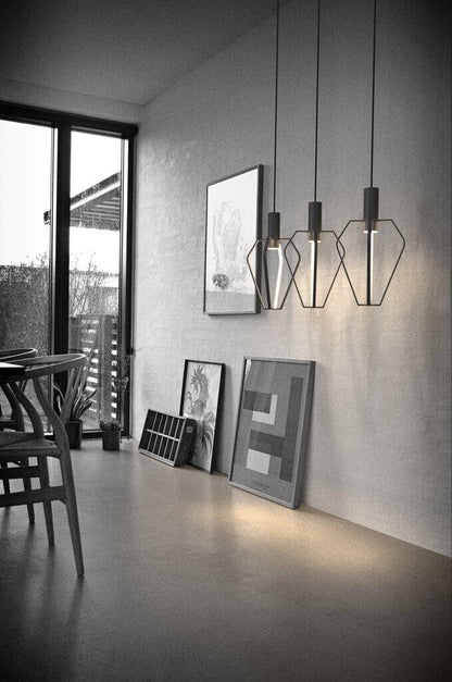 Spider LED Pendant Black