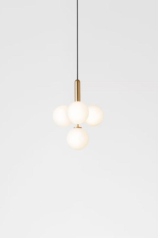 Miira 4 Brass LED Pendant