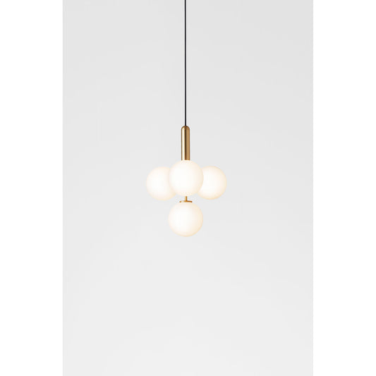 Miira 4 Brass LED Pendant