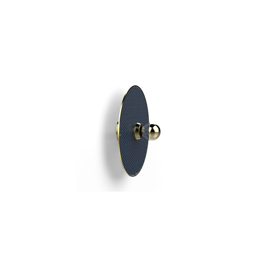Marconi Wall Light Brushed Brass & Lacquer