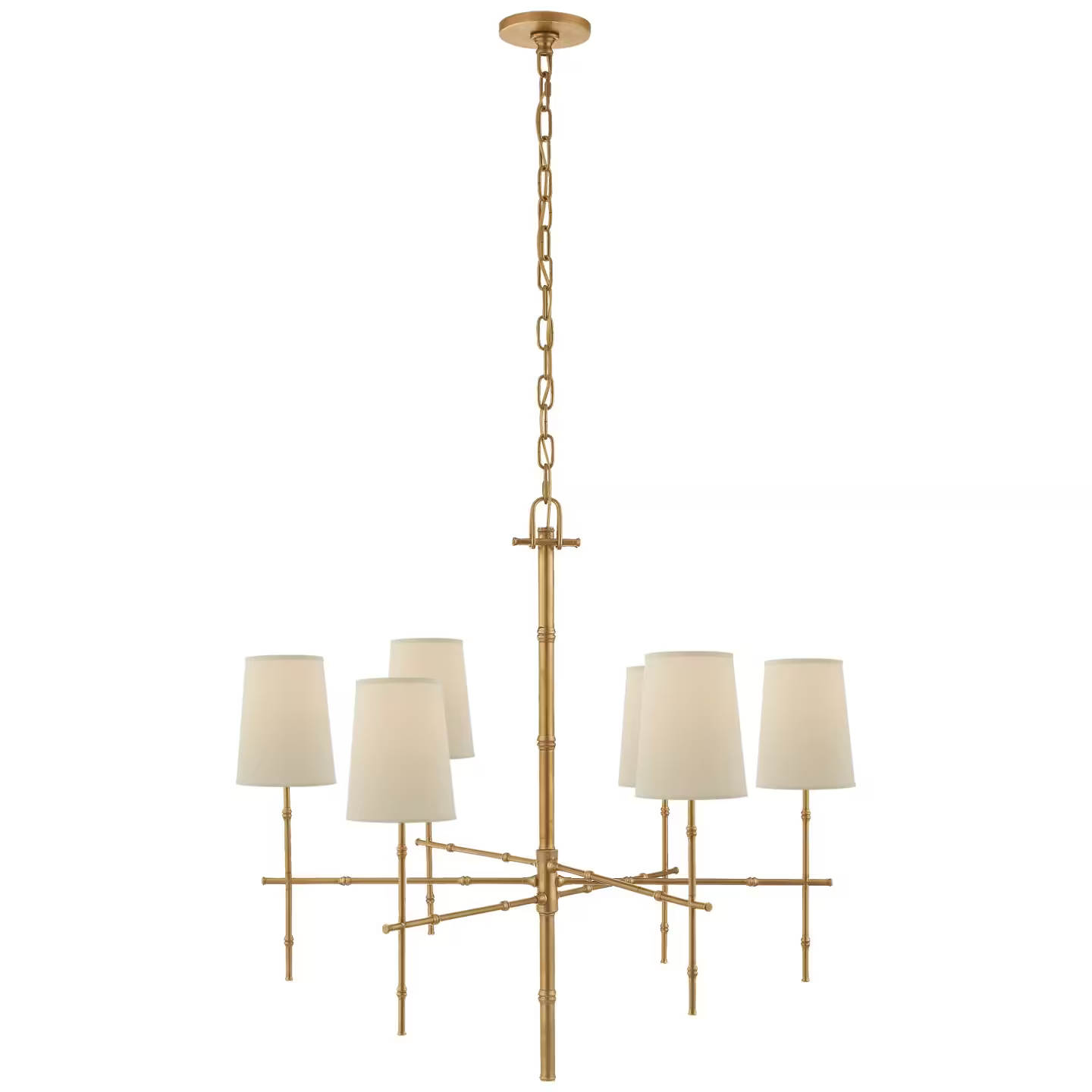 Grenol Medium Modern Bamboo Chandelier