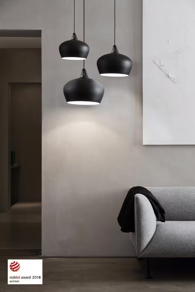 Belly 38 Single Pendant Black