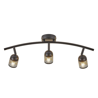 Alfred 3-Spot Ceiling Light Black