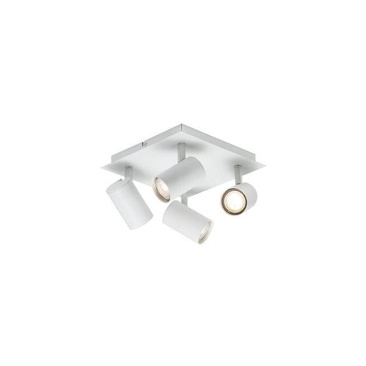 Frida 4-Spot Square Ceiling Light White