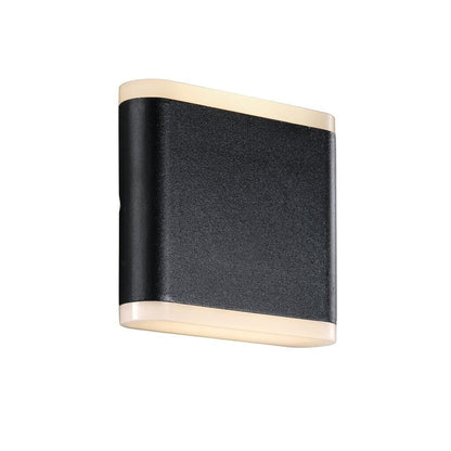 Akron 11 LED Outdoor Wall Light Black