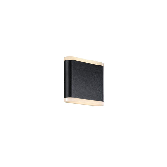 Akron 11 LED Outdoor Wall Light Black