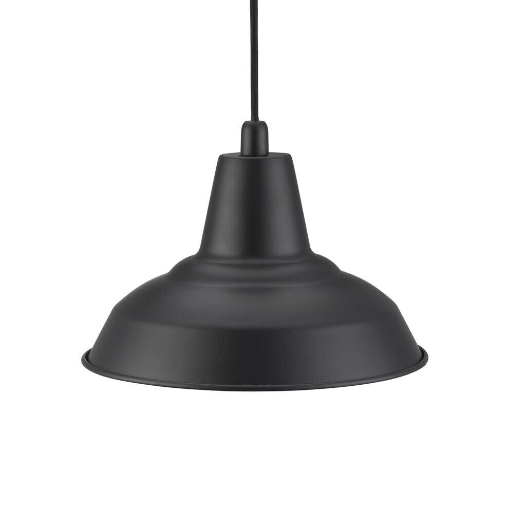 Lyne Metal Pendant Black