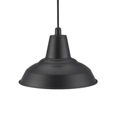 Lyne Metal Pendant Black
