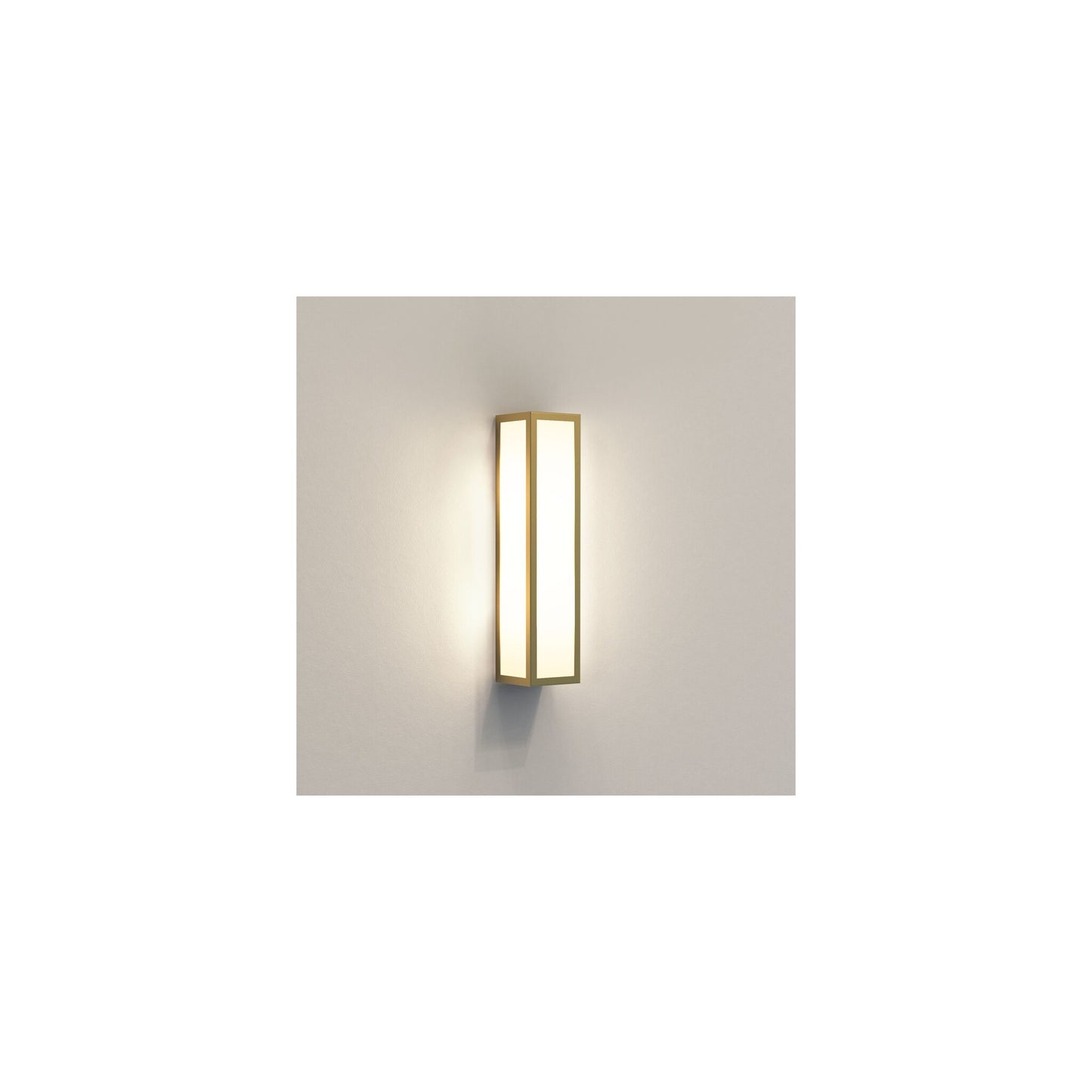Salerno Exterior Wall Light with Opal Glass