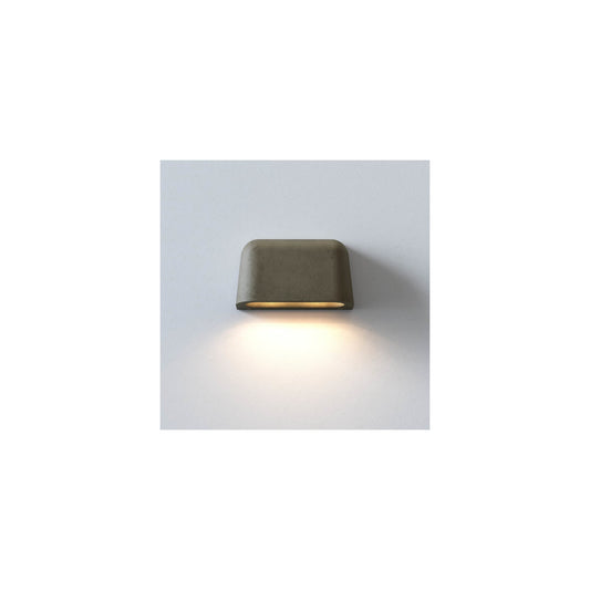 Mast Exterior Twin Wall Light Concrete