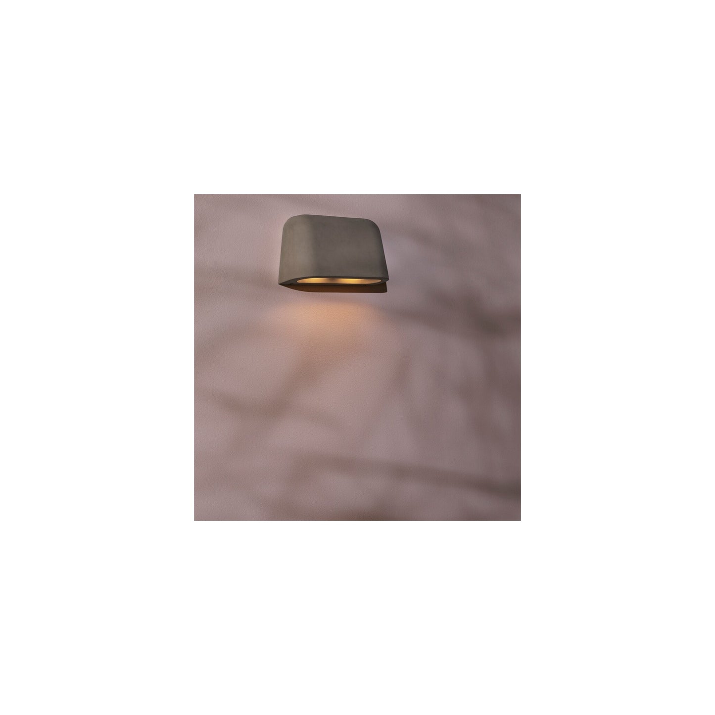 Mast Exterior Twin Wall Light Concrete