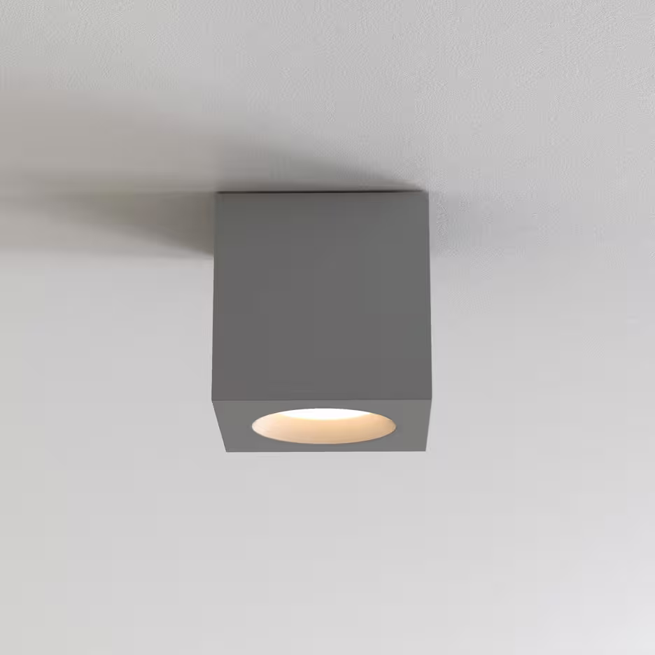 Kos II Square Exterior LED Ceiling Light