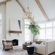 Classic Two-Tier Ring Chandelier