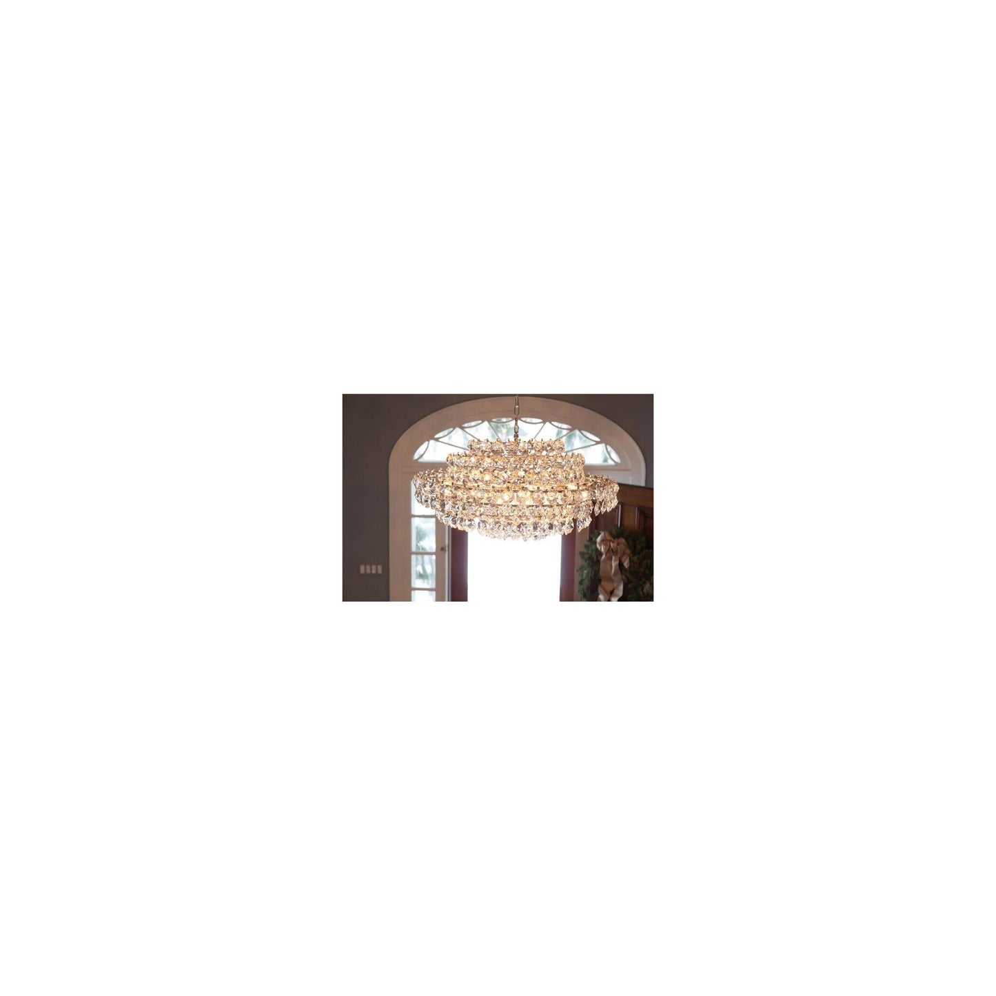 Sanger Chandelier with Crystal