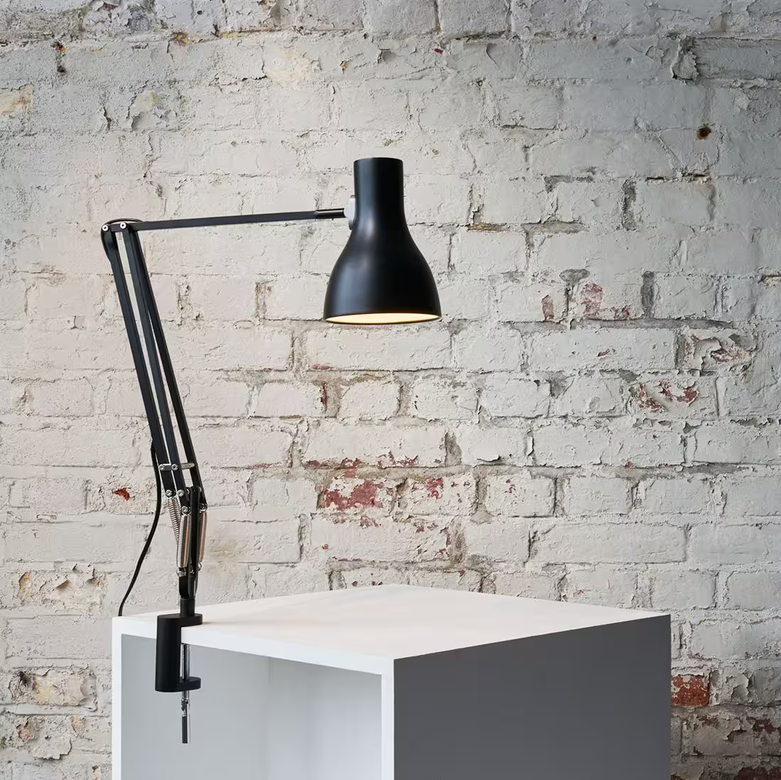 Type 75 Desk Lamp with Clamp