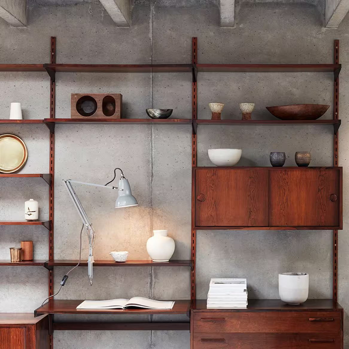 Original 1227 Desk Lamp with Clamp