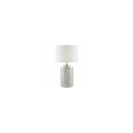 Ayesha Table Lamp White & Gold