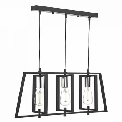 Dar DAX Three-Light Bar Pendant