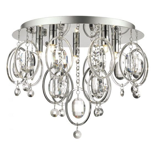 Evangeline 5-Light Flush Mount